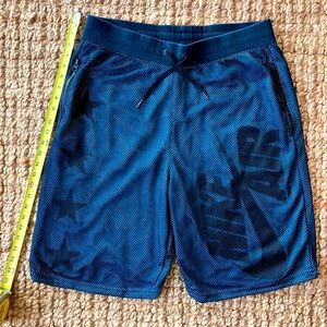 Nike mesh overlay shorts